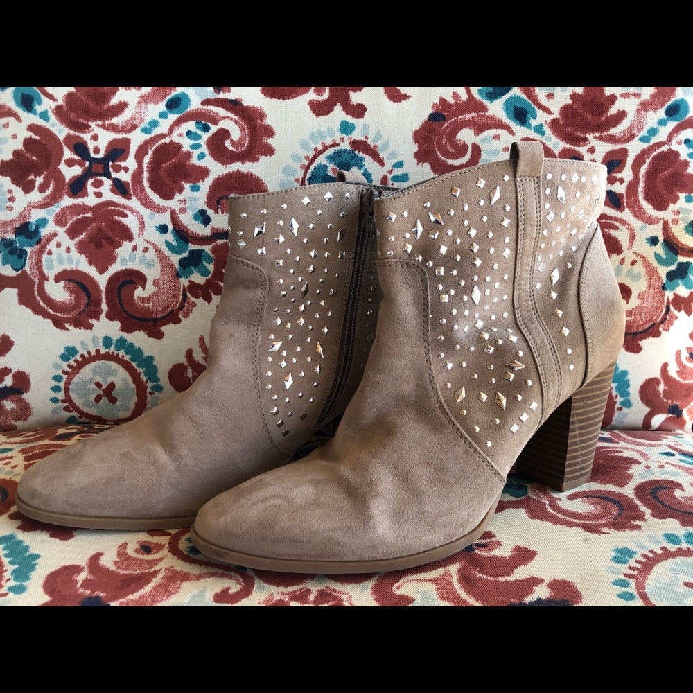 🍂Womens fall Bling Booties 10
